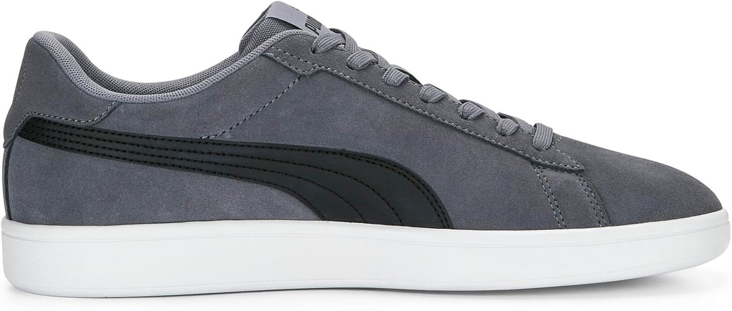 PUMA Smash 3.0 Unisex Low-Top Synthetic Leather Casual Sneakers