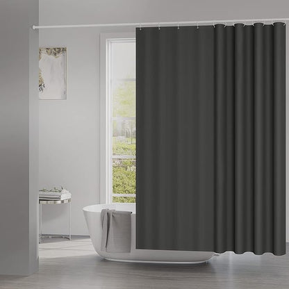 WOLTU Polyester Shower Curtain with Weighted Hem - 180x180 cm