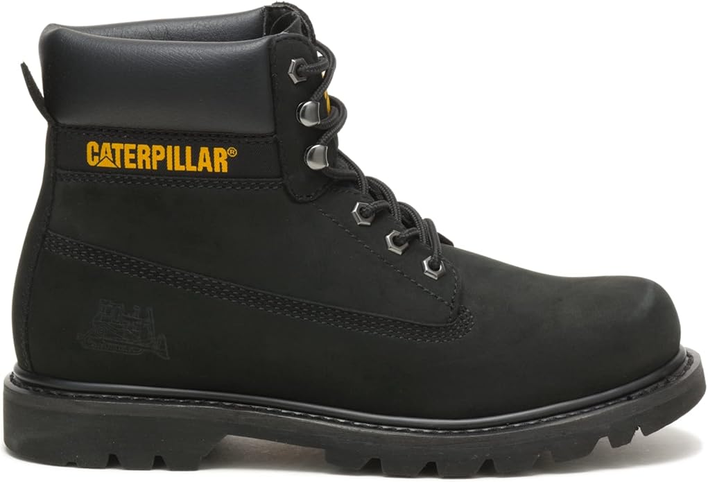 Cat Footwear Men's Colorado Leather Work Boots – Durable Goodyear‑Welted