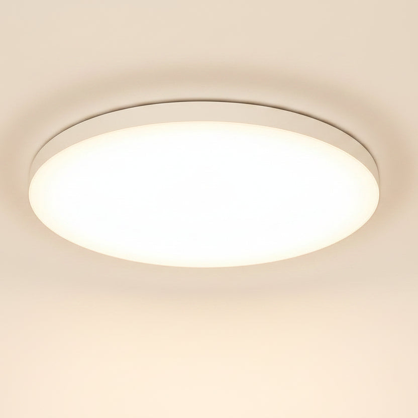OUILA Dimmable LED Ceiling Light 24W with Remote Control 3000K-6500K IP44 Waterproof Ø28cm 2000LM Modern Ceiling Lamp for Bedroom Kitchen Living Room