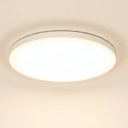 OUILA Dimmable LED Ceiling Light 24W with Remote Control 3000K-6500K IP44 Waterproof Ø28cm 2000LM Modern Ceiling Lamp for Bedroom Kitchen Living Room