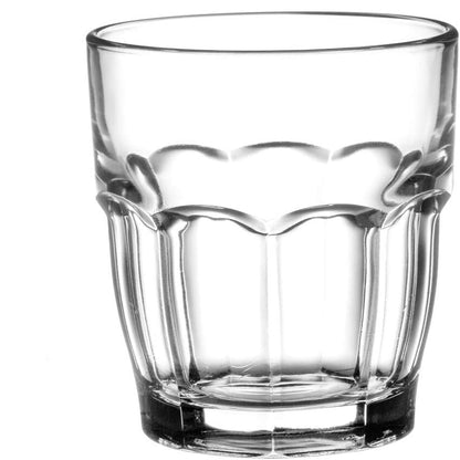 Bormioli Rocco Rock Bar Stackable 6‑Piece 6.75oz Juice Glass Set