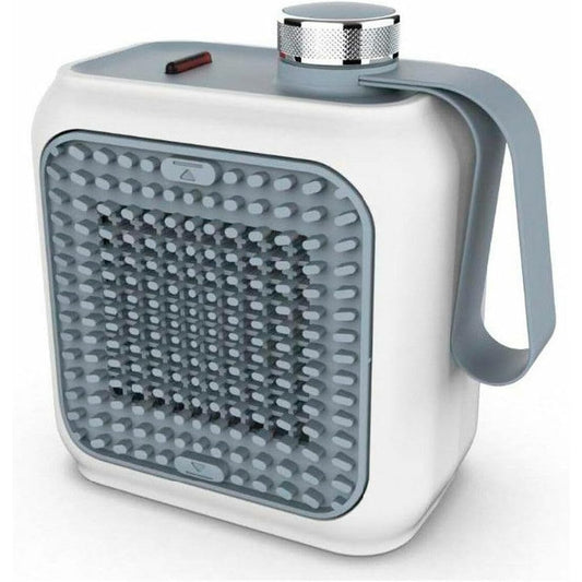 De'Longhi Capsule Desk Ceramic Heater HFX10B03 Light Blue – Quiet 360W