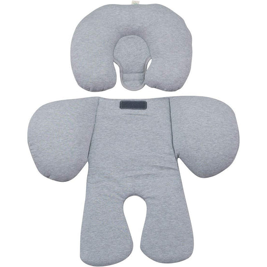 JYOKO Kids Universal Baby Seat Reducer | 100% Cotton Grey Stone