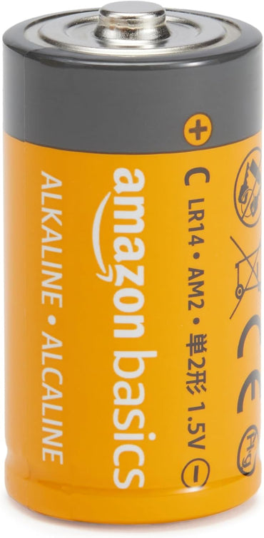 Amazon Basics C Cell Alkaline Batteries