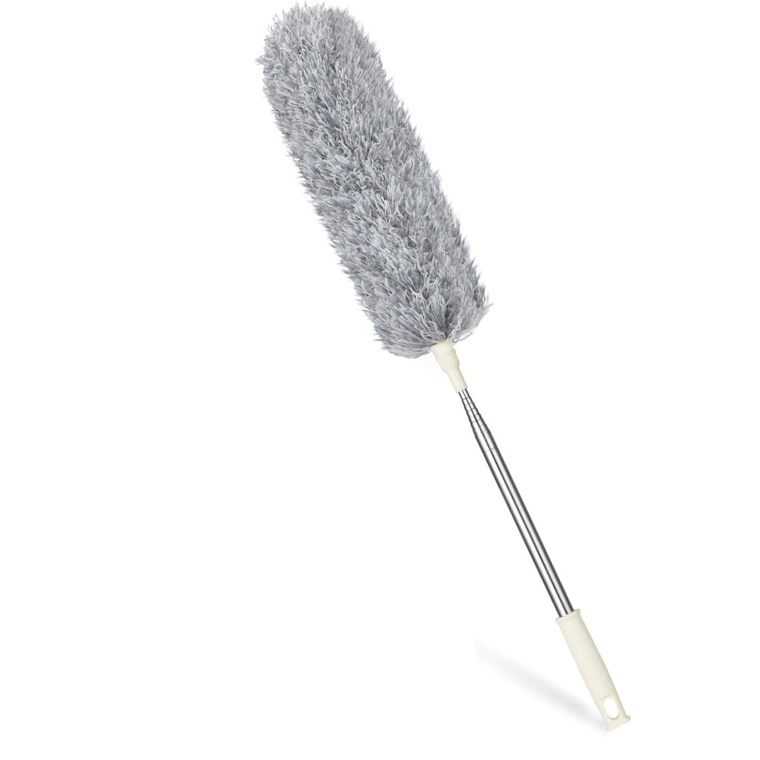 Vicloon Telescopic Microfibre Duster with 2.4m Extendable Stainless Rod