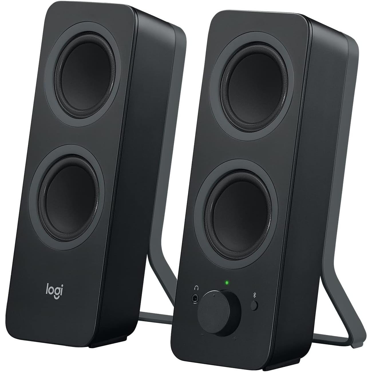 Logitech Z207 Black Stereo Bluetooth Speakers with Easy‑Switch