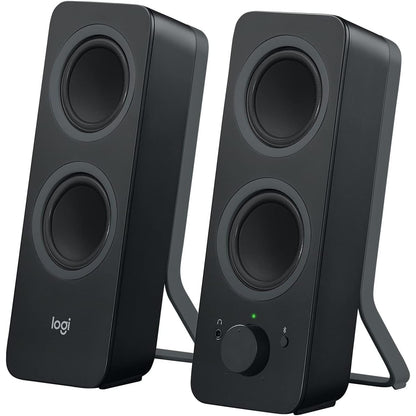 Logitech Z207 Black Stereo Bluetooth Speakers with Easy‑Switch