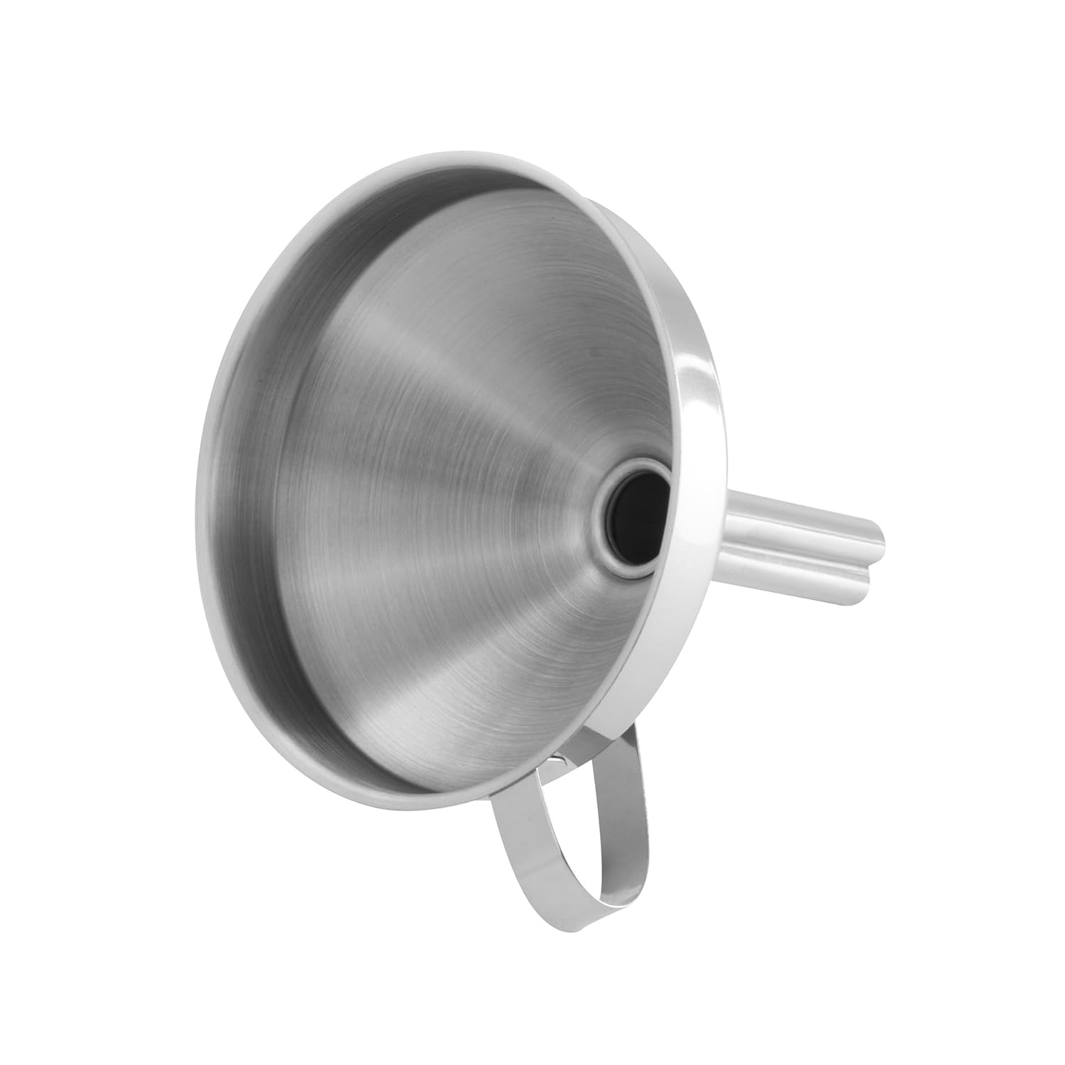 Fackelmann 3.9 x 4.3" Stainless Steel Funnel, Silver