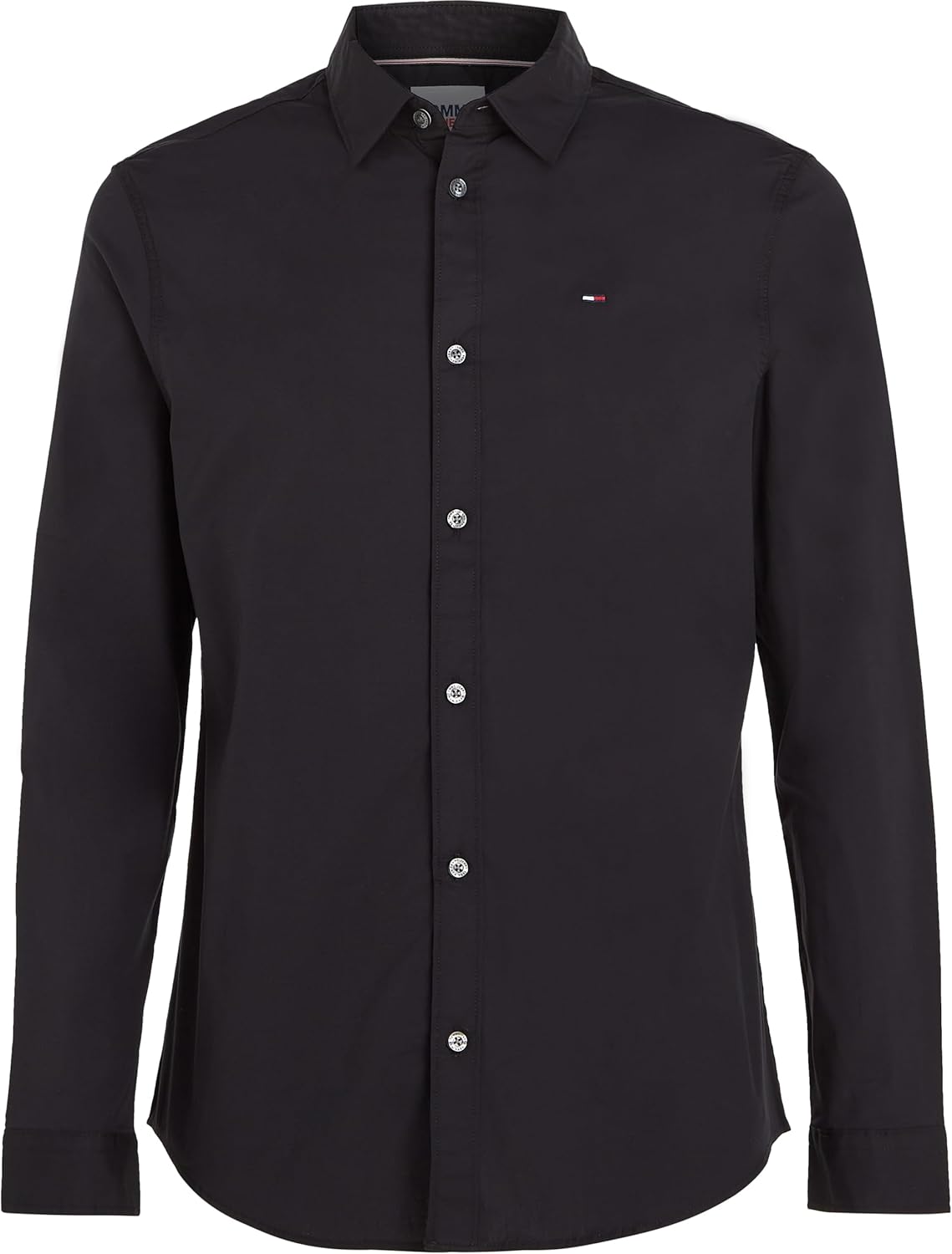 Tommy Jeans Men's Classic Stretch Slim-Fit Button-Down Shirt