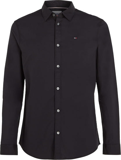 Tommy Jeans Men's Classic Stretch Slim-Fit Button-Down Shirt