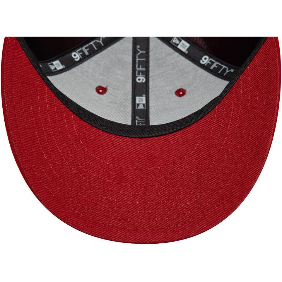 AS Roma Unisex Black Suede 9FIFTY Low Profile Baseball Cap