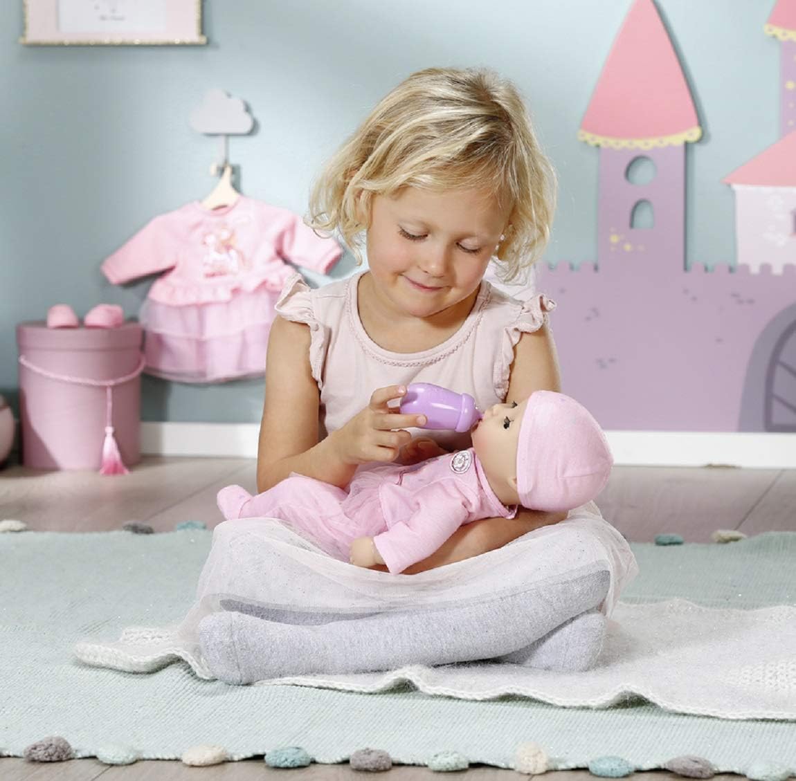 Baby Annabell Sweet 36cm Doll with Princess Romper & Hat