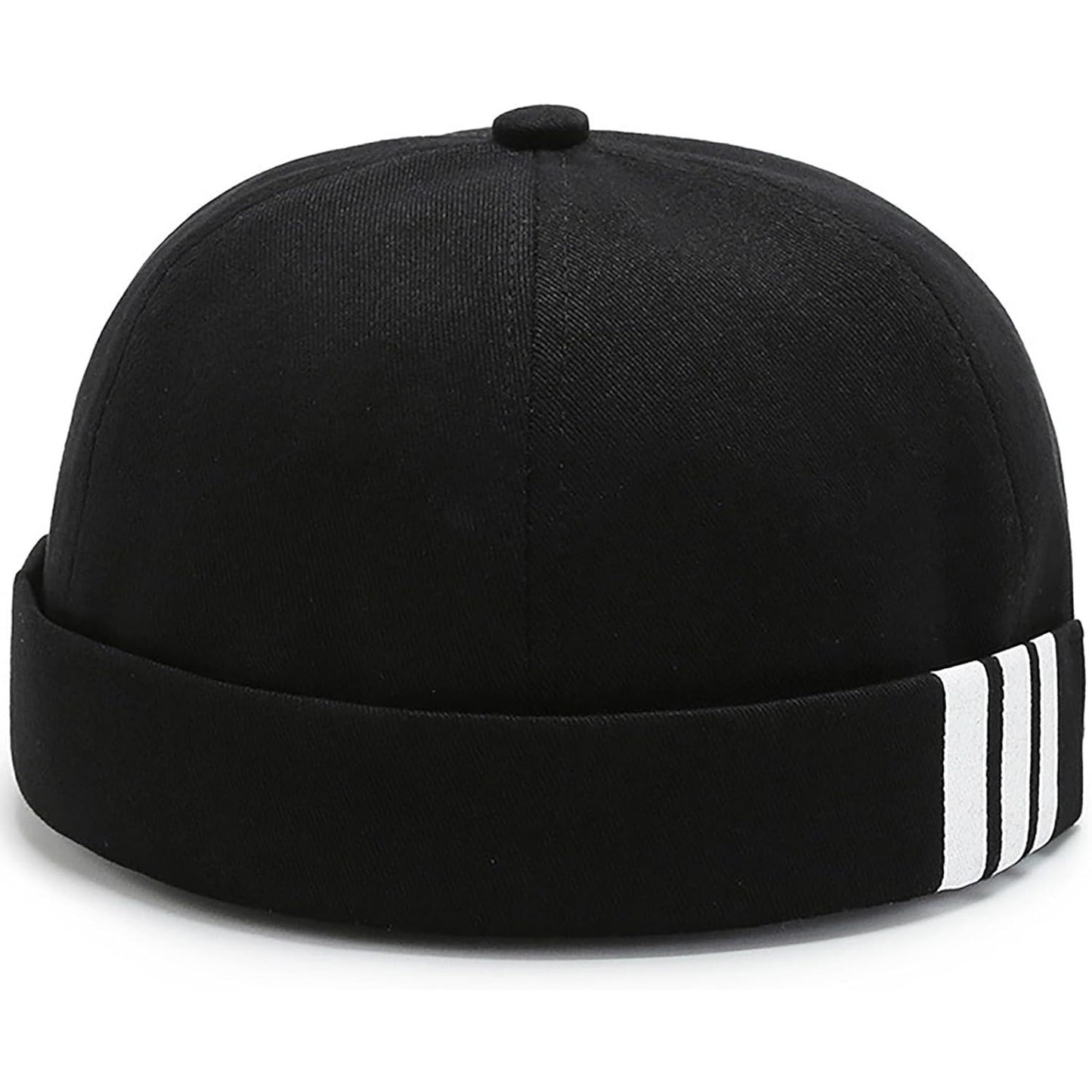 MESU Brimless Docker Cap – Retro No‑Brim Beanie for Men
