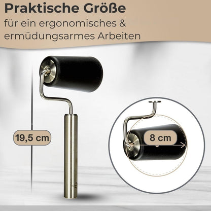 Kuechenprofi Stainless Steel Dough & Pizza Wheel Cutter 19.5cm