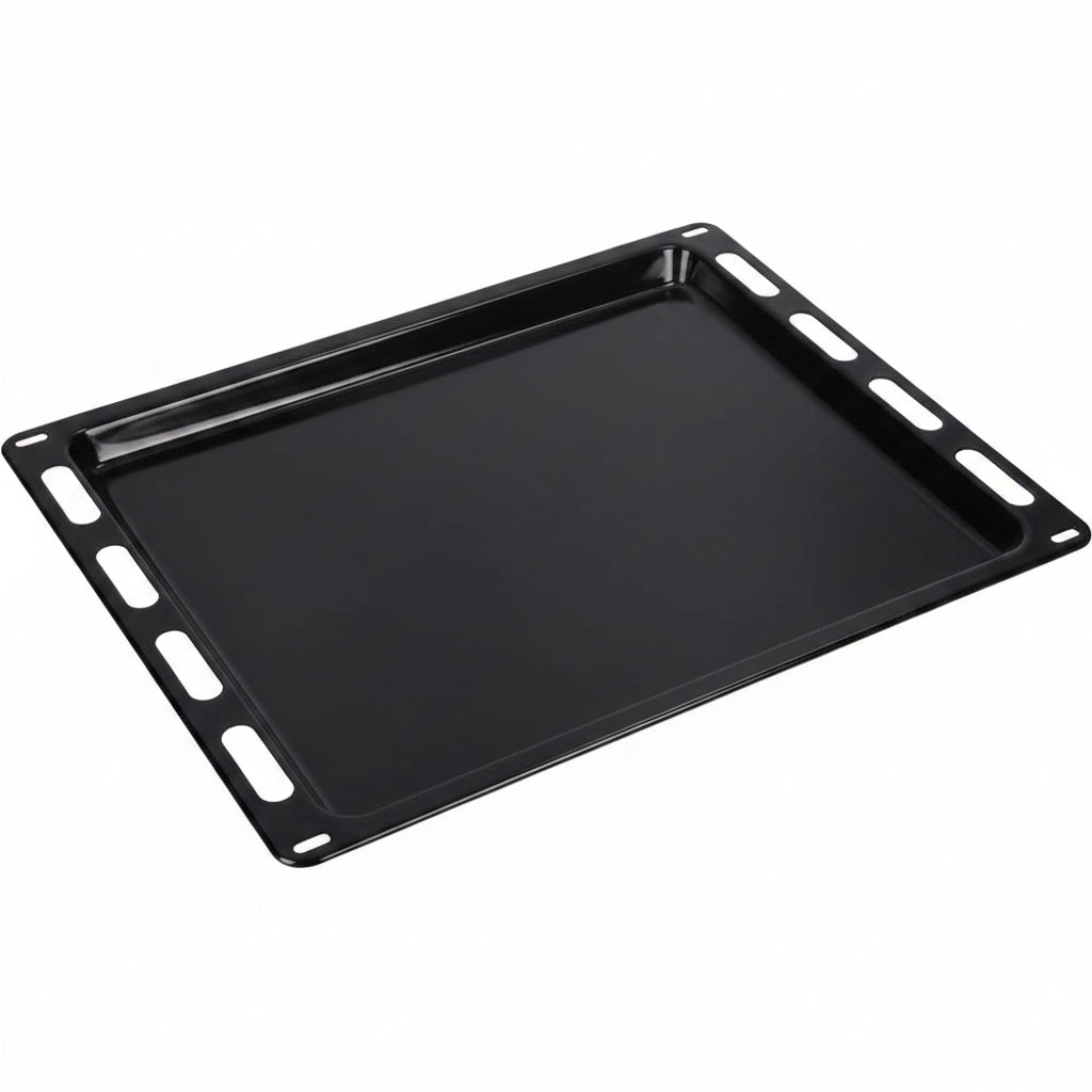Dekarox Enamelled Oven Baking Tray 44x37x2.1cm Black