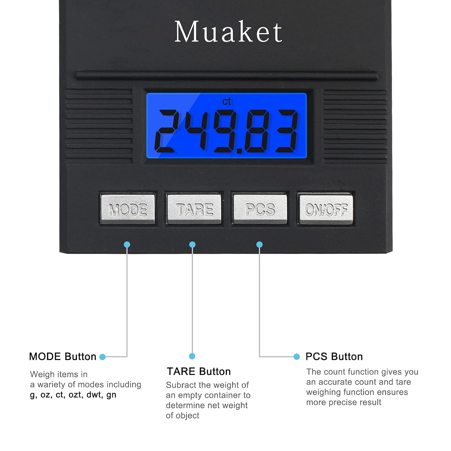 Accurate Digital Milligram Scales