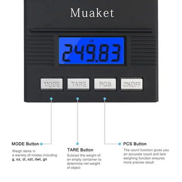 Accurate Digital Milligram Scales