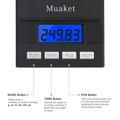 Accurate Digital Milligram Scales