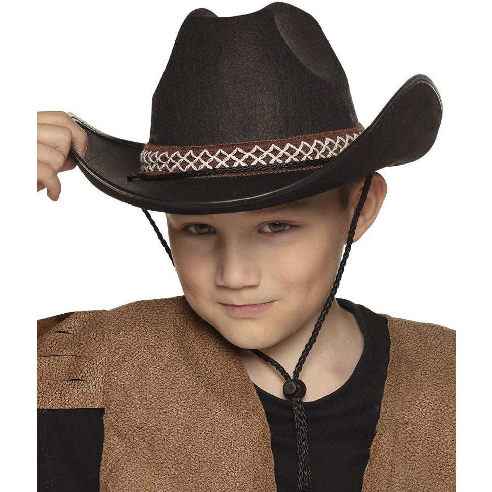 Boland Kids Cowboy Hat with Sheriff Star – Classic Western Accessory