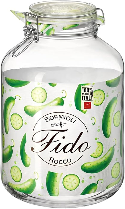 Bormioli Rocco Fido Airtight Glass Storage Vase