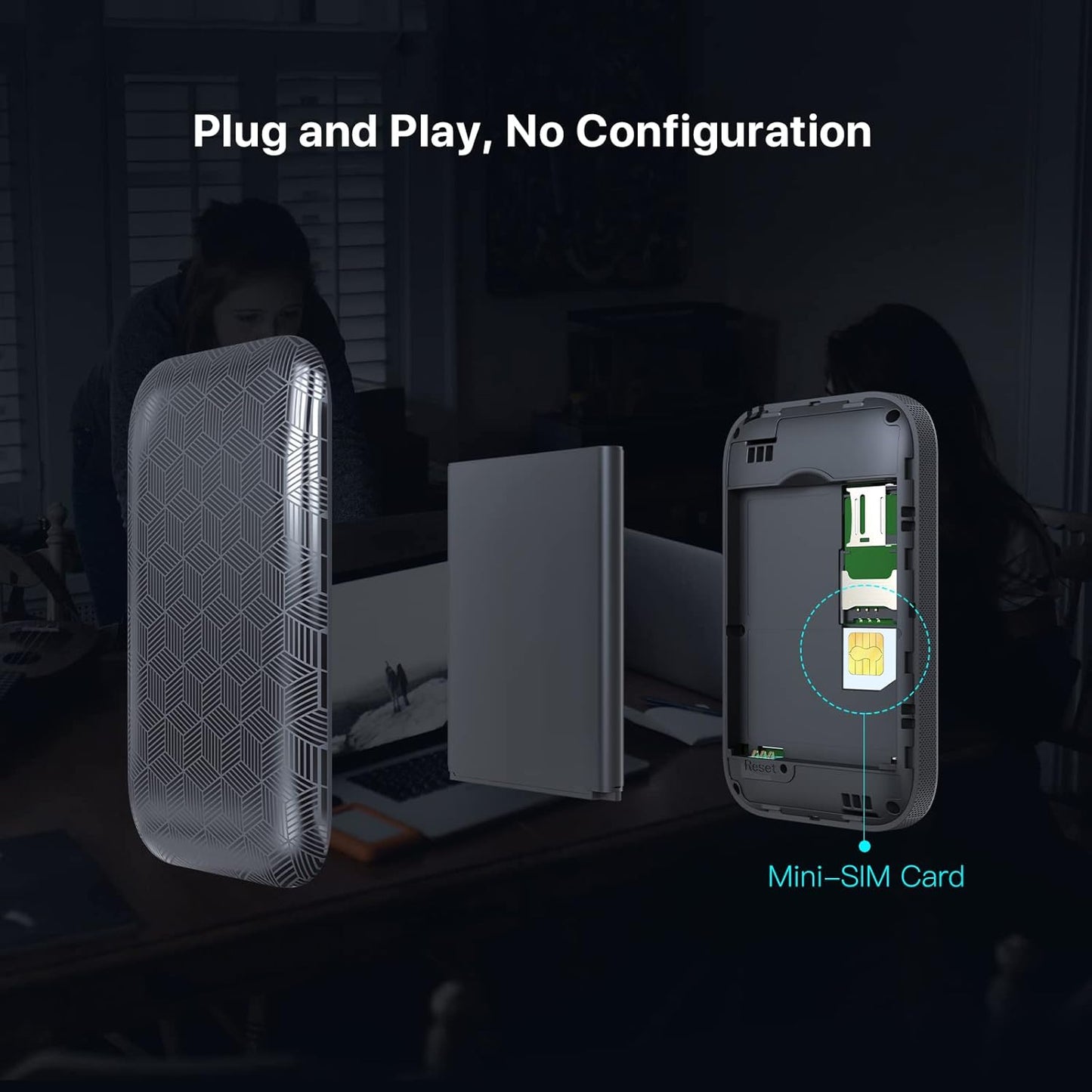Tenda 4G Portable Mobile Hotspot Router LTE