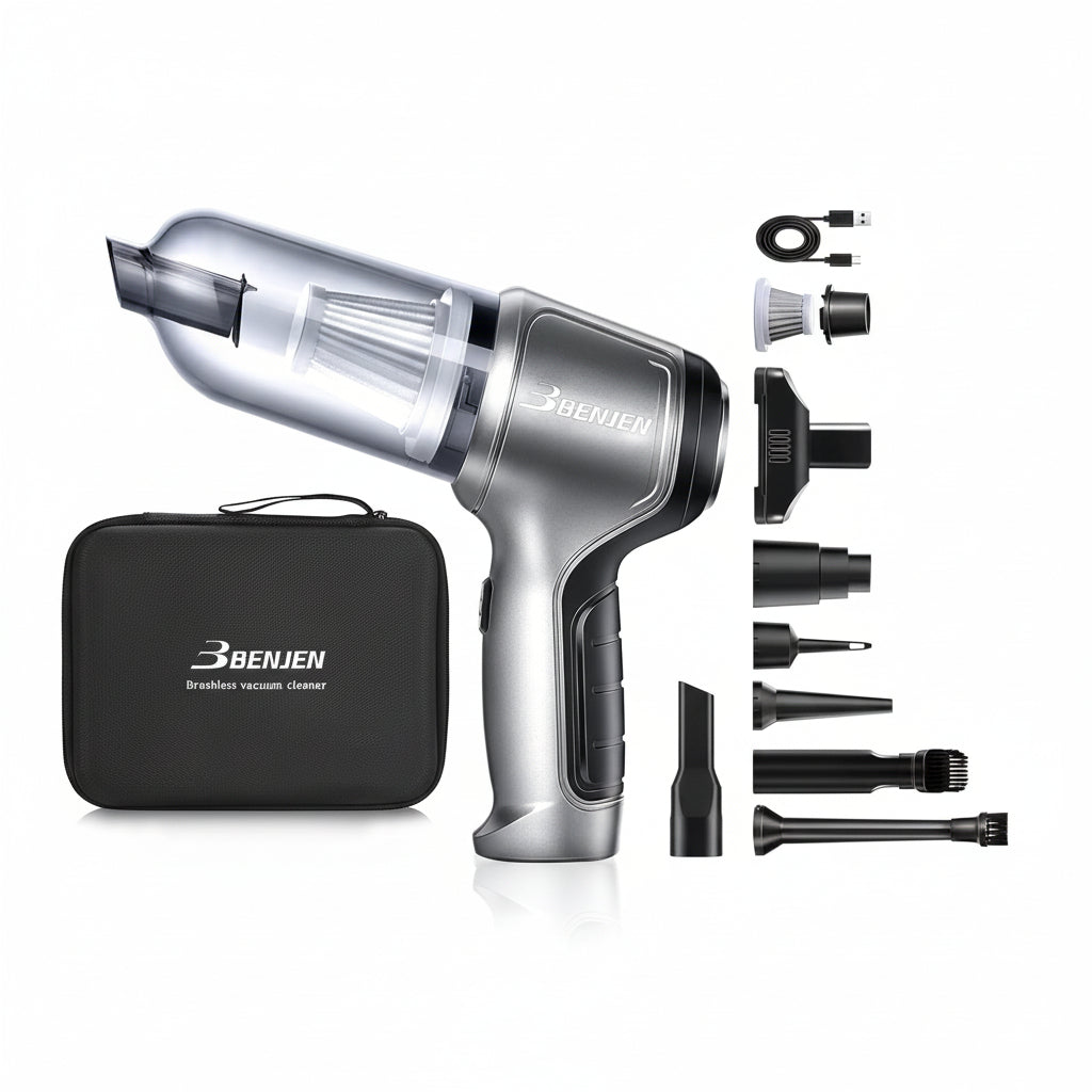 BENJEN Cordless Handheld Vacuum Cleaner ST-6645Por Space Gray