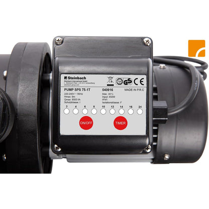 Steinbach Active Balls 75 Self‑Priming Pool Filter Pump with Timer