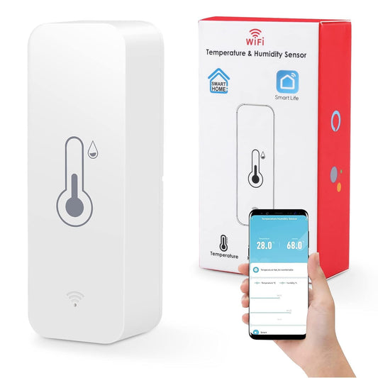 Ventika FAR1 WiFi Temperature Humidity Sensor White