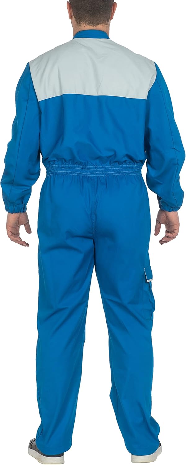 C.B.F. Balducci Group Multi-Pocket Work Suit with Elastic Waistband