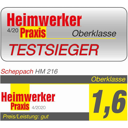 Scheppach HM216 2000W Mitre Saw with Laser, 216mm Blade