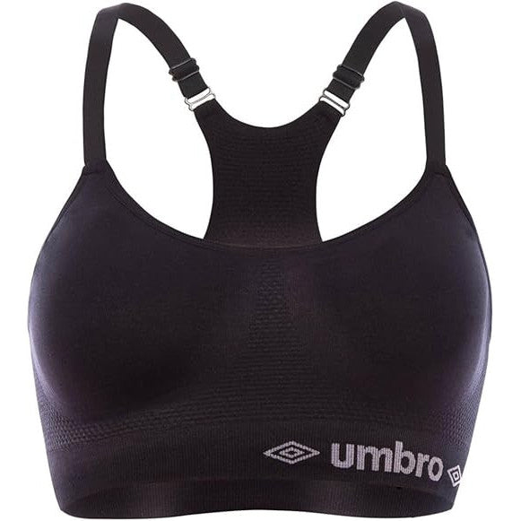 Umbro Women's Seamless Sports Bra with Anti-Irritation Support