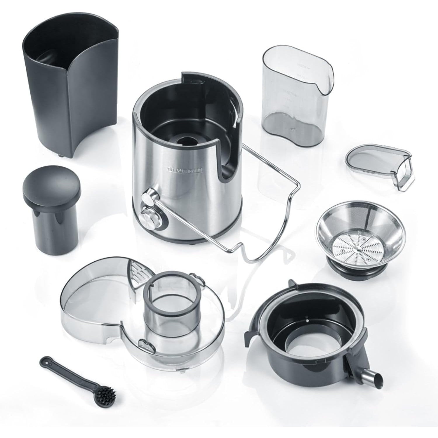 Severin ES 3566 Stainless Steel Juicer with XXL Feed Chute