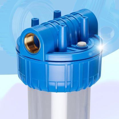 WK 10‑Inch Filter Container with Wall Bracket and Key