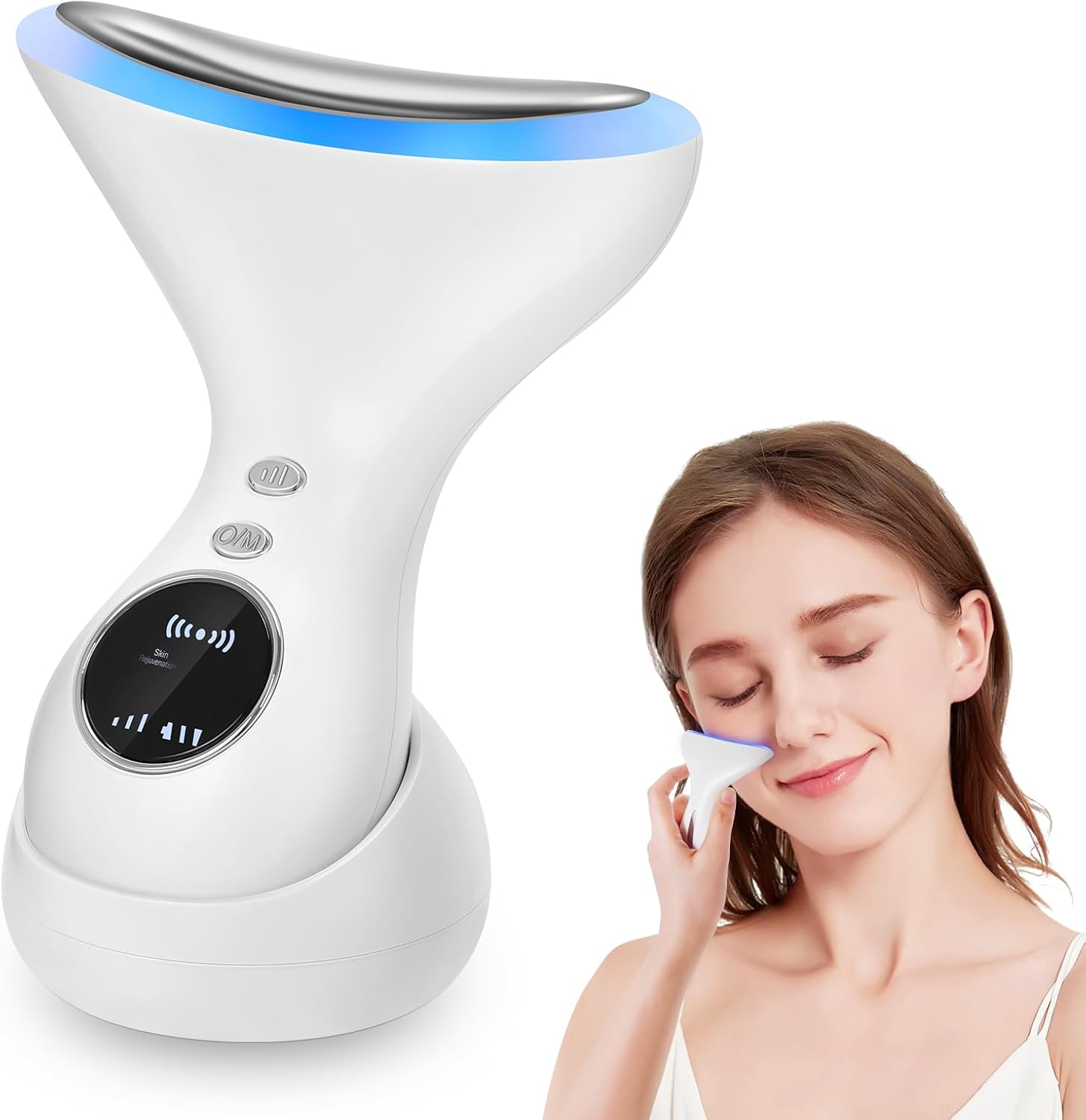 Tarswesi Advanced Anti-Aging Facial EMS & Light Therapy Massager