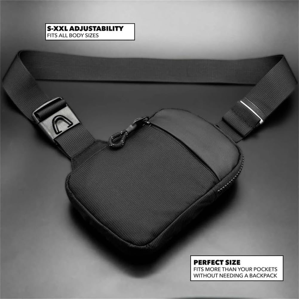 Waterproof Mini Sling Crossbody Bag for Men Women