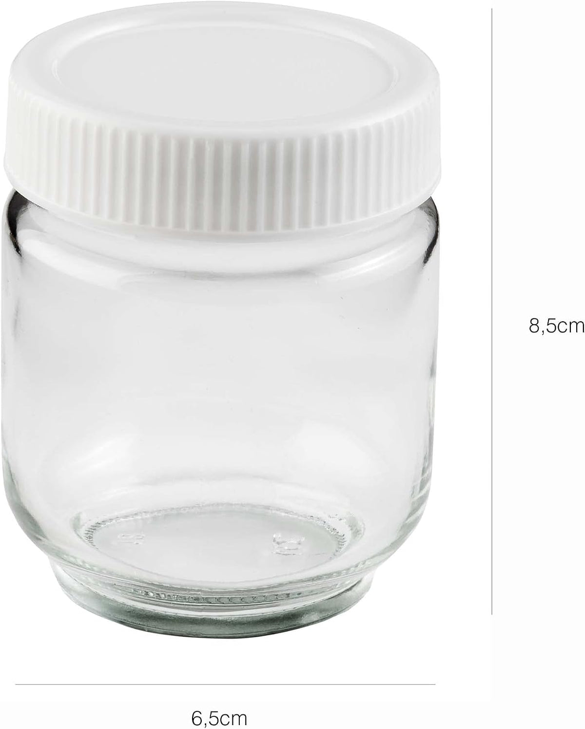 LACOR 69244 Glass Yogurt Cups 190ml 7 Pack