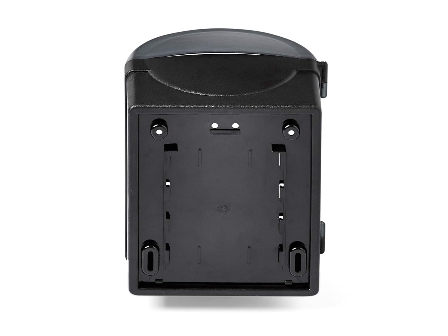 Amazon Basics Center Pull Paper Towel Dispenser, Smoke Semi-Transparent, 28.8L