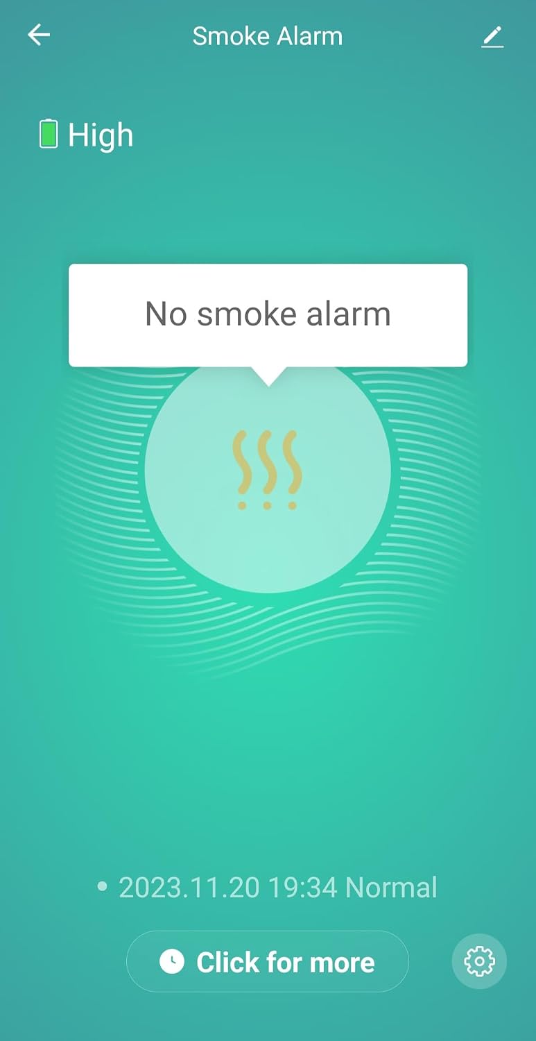 Digital Life WiFi Smoke and Carbon Monoxide Detector Sensor White