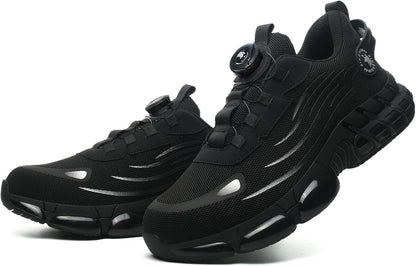 Lightweight Steel Toe Safety Work Sneakers for Men & Women with Air Cushion