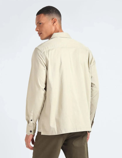 Calvin Klein Men's Casual Shirt – Slim Fit Cotton, Classic Colors - Gomix Brands Outlet
