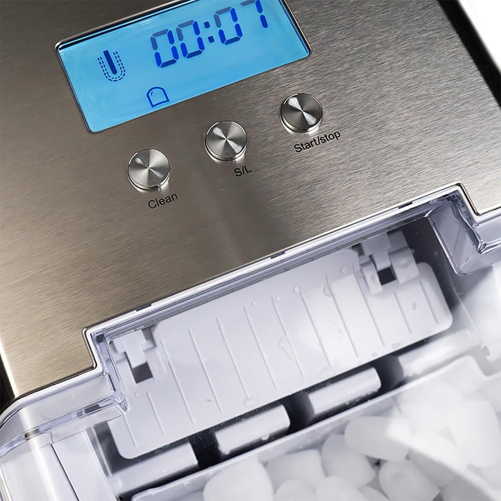 Caso IceChef Pro 2.2L Countertop Ice Cube Maker