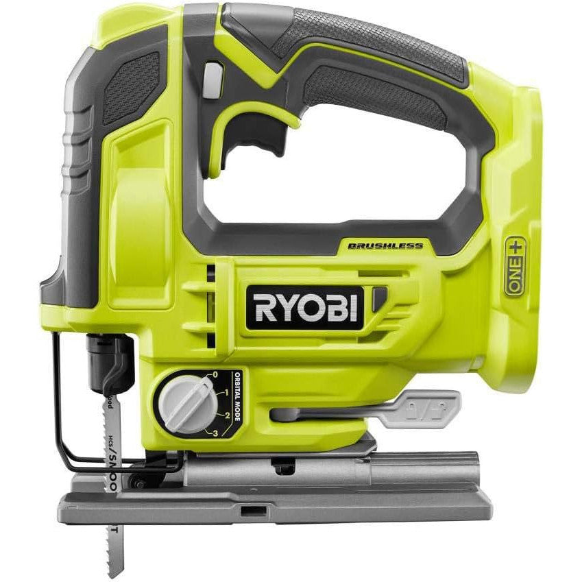 Ryobi 18V ONE+ Brushless Green Jigsaw – Tool Only