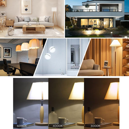ALQFFHL G12 LED Bulb 16W 1600 Lumens 3000K Warm White Bi-Pin Corn Light Ceramic Pack