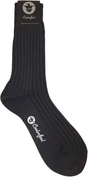 COOLORFOOL Premium Lisle Cotton Calf Socks – 25 Vibrant Colors