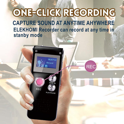 ELEKHOMI M2 32GB Digital Voice Recorder