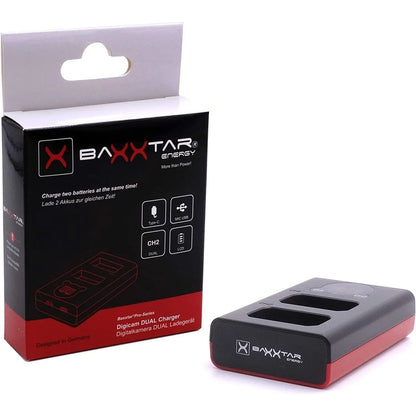 Baxxtar 18522 Dual LCD Charger for Nikon EN-EL15 Batteries - Gomix Brands Outlet