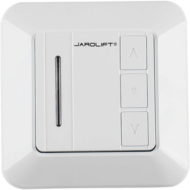 jarolift 1-Channel TDRC-01W Wireless Wall Switch for TDEF Motors 433.92MHz