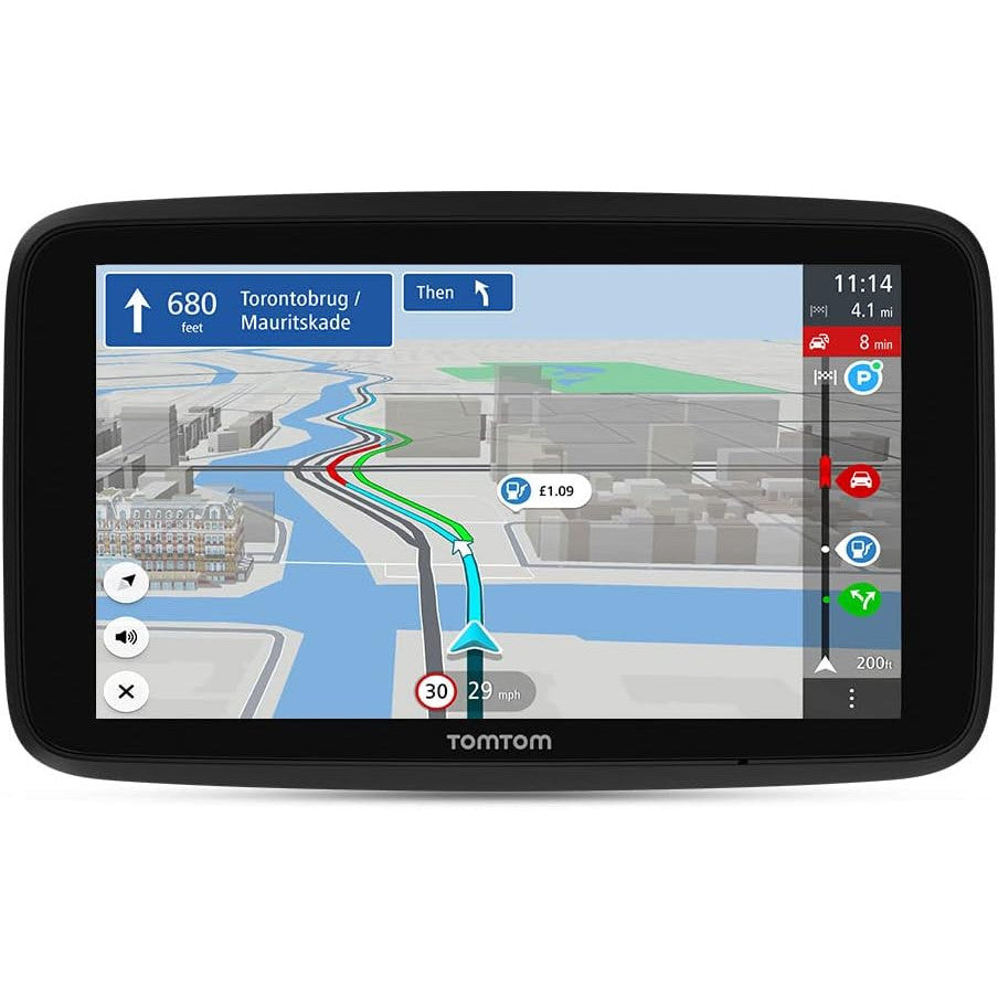 TomTom GO Discover 6‑Inch Car Sat Nav with Traffic, Wi‑Fi
