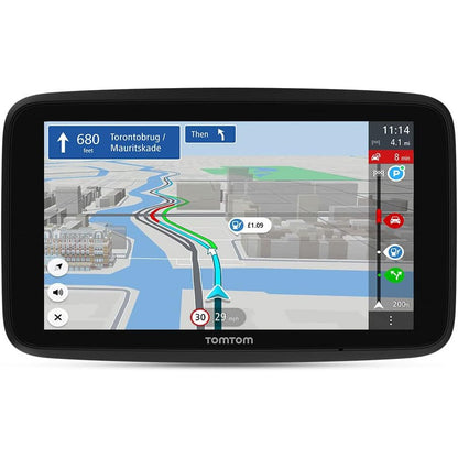 TomTom GO Discover 6‑Inch Car Sat Nav with Traffic, Wi‑Fi